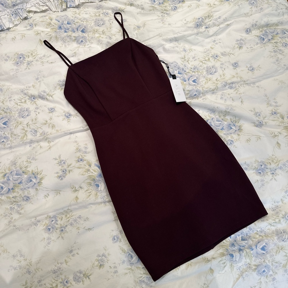 NWT Burgundy dress